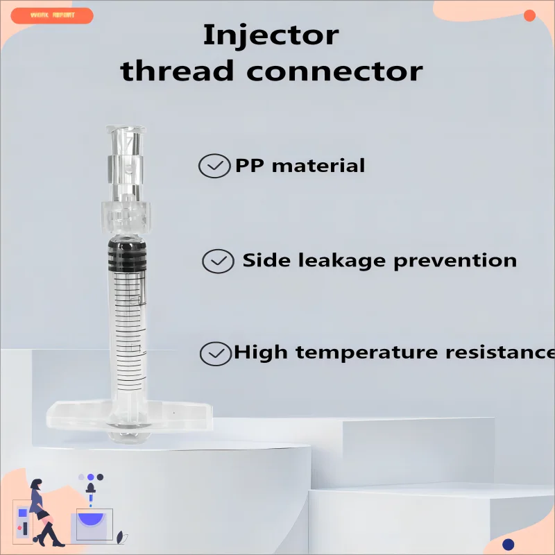 Luer Syringe Connector Leak Proof Medical Female to Female Adapter Coupler 10-20pcs Disposable Sterile Luer Lock all digital hot selling veterinary syringe pump medical handheld animal use vet infusion