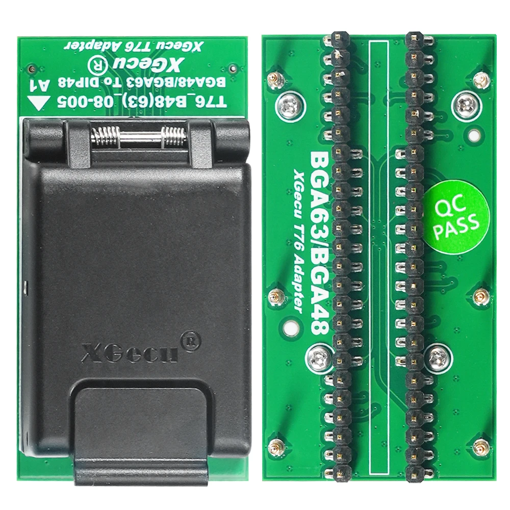 XGECU BGA48 BGA63 TO DIP48 two-in-one adapter/adaptor T76