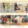 Cocktail Tree Stand 3 Tiers Champagne Display Stand 12 Holder Wine Glass Display Stand Metal Cocktail Tower Stand Cocktail Stand 5