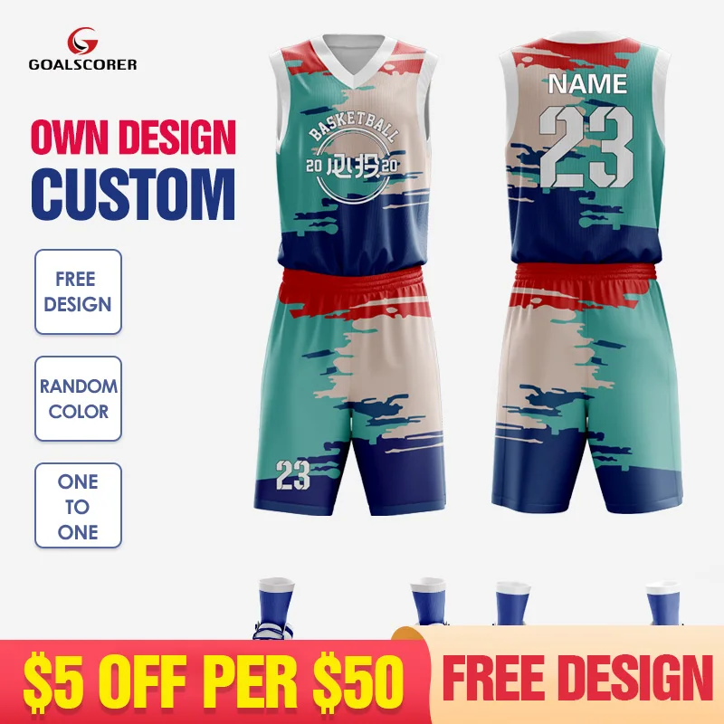 Custom Sublimation Blank Basketball Team Sports Tshirt Youth Boys