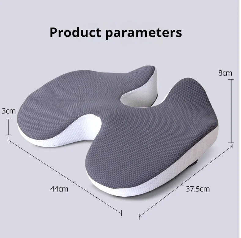 New Cushion Non Slip Orthopedic Memory Foam Prostate Cushion for Tailbone Sciaticaback Pain Relief Comfort Chair Car Seat 6