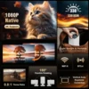 Magcubic HY310 Auto Focus Projector 1080P Native 4K 330ANSI Android 11 WiFi6 BT5.4 Mini Outdoor Movie Projector with Air Mouse 2