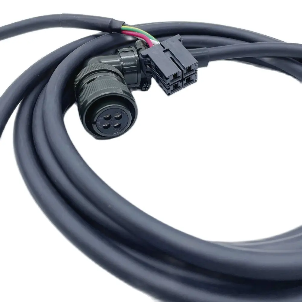 5m 10m Length Cable Servo Motor Power Line With 1810s 4core Connector