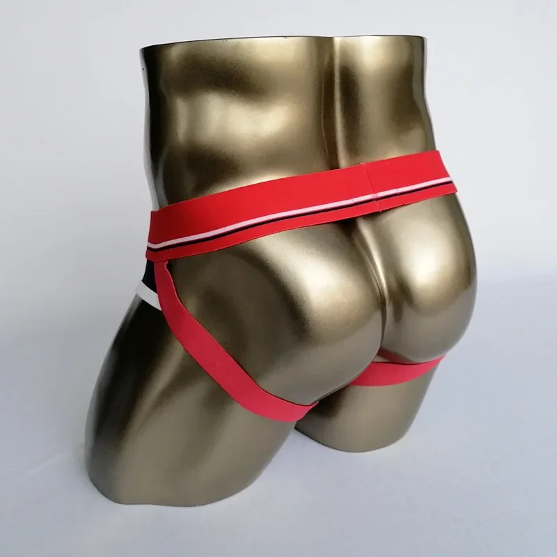 Sexy Mens Underwear Jockstraps Athletic Supporter Cotton Sexy Jocks Bikini G-strings Thong Cuecas Male Panties Briefs Gay Penis male underwear male lingerie