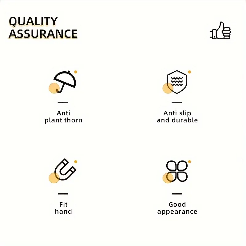 Long Style Gardening Gloves Thorn Proof Gloves Canvas Rose Pruning Garden Gloves with Touch Screen Breathable Work Gloves 6