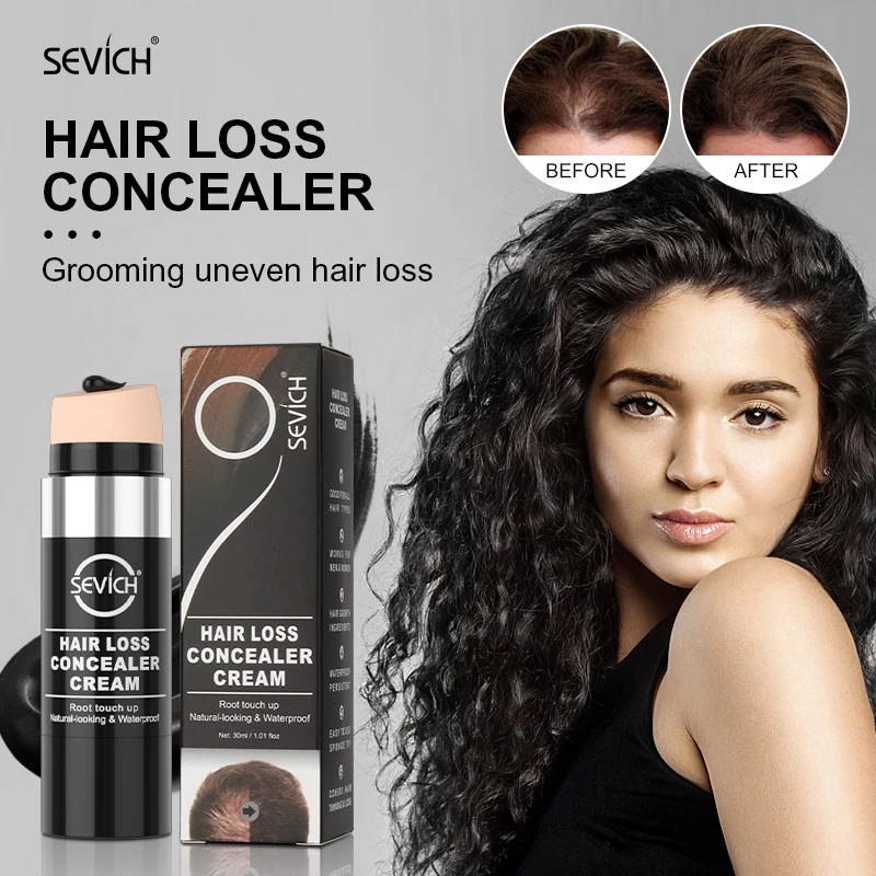 Sevich New 30ml Hair Line Concealer Instantly Black Root Cover Up Long Lasting 5 Colors Water Proof Hair Line Shadow Powder Crea Aliexpress