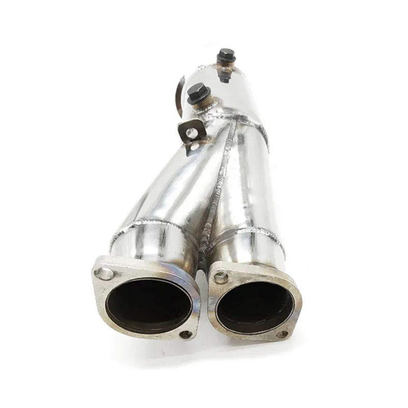 Stainless steel auto parts front pipe high performance downpipe for BMW N55 B30 E82 E88 135i E92 E90 335i 2011-2013