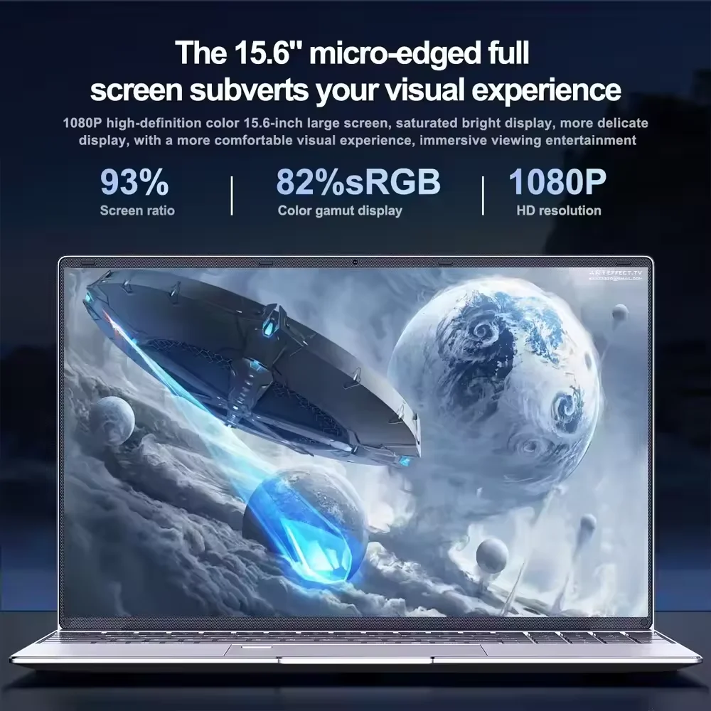 15.6 inch Laptop Computer PC intel Core i9-10980HK Laptops 16GB RAM 1TB 2TB SSD Portable i9 Laptop Notebook Windows 11 - immagine 6