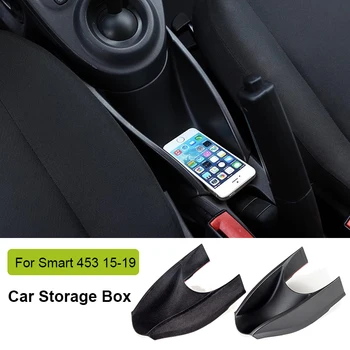 Auto Console Centrale Bracciolo Scatola di Immagazzinaggio Organizer Vassoio Accessori Auto Interni per Smart 453 Fortwo Forfour 2015-2019