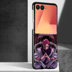 Jujutsu Kaisen Gojo Themed Flip Phone Shell Case - Galaxy Z Flip7 FE (Mix01)