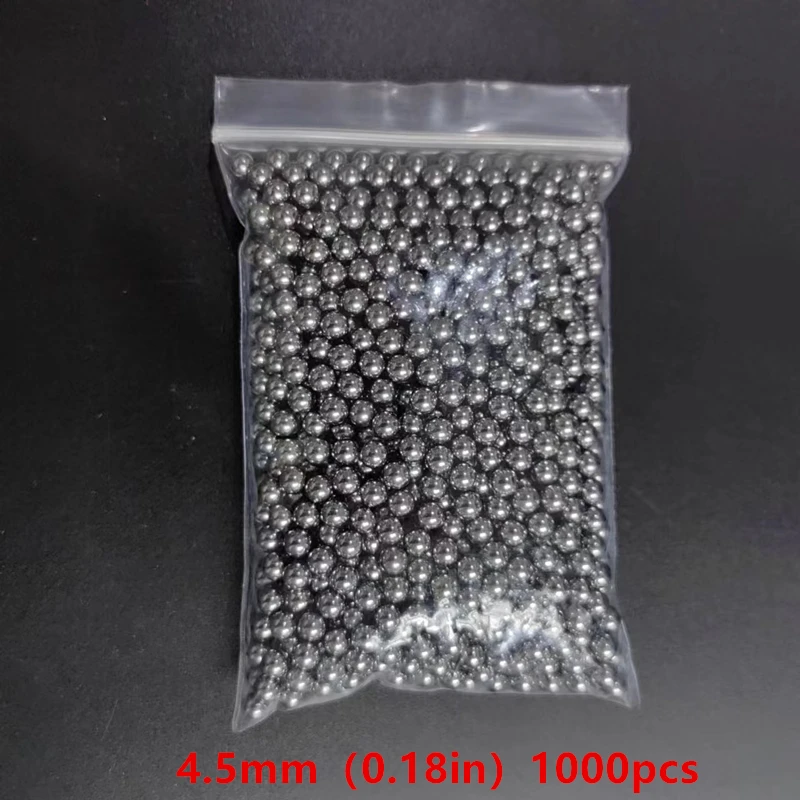 1000pcs1set 3/3.5/4/4.5mm High Carbon Steel Ball steel ball Precision Industrial Material Bicycle Bearing Accessories