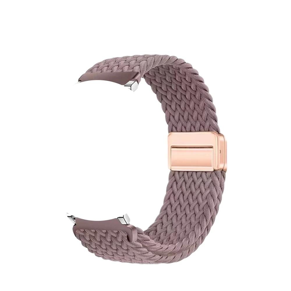 Premium 18mm Nylon Braided Magnetic Watchband Strap