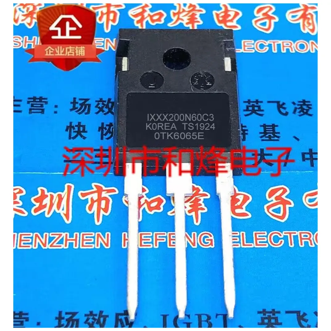 

IXXX200N60C3 TO-247 mosfet Vces:600V Ic:340A Icm:900A Eon:3mJ