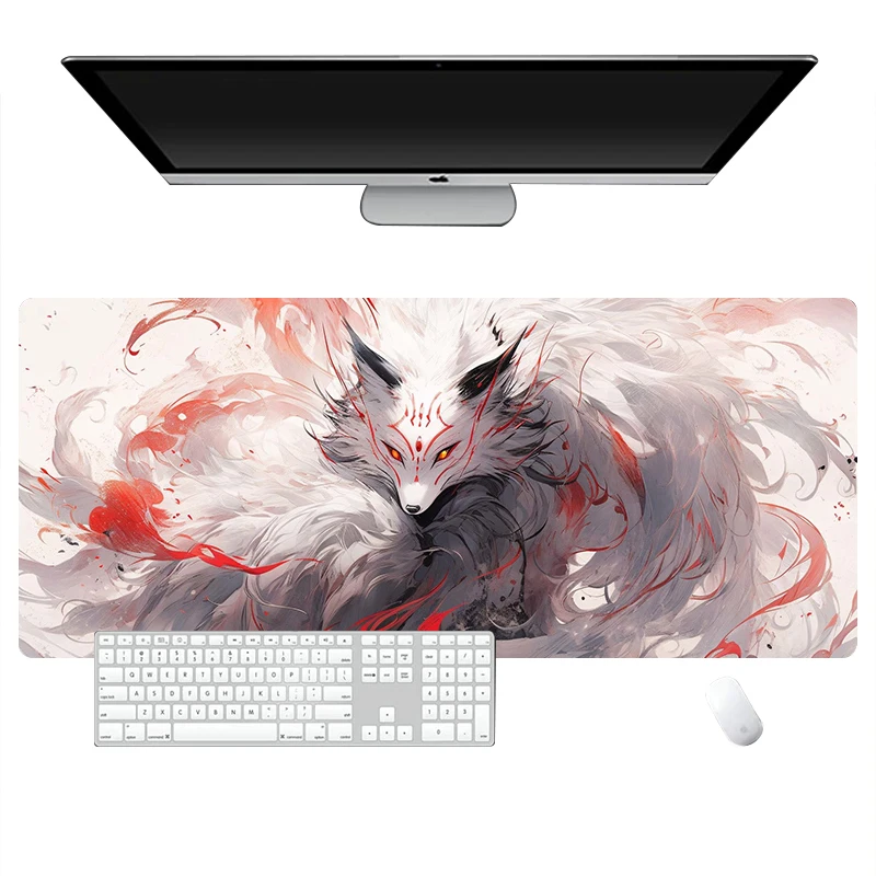 Detail of HD Loong dragon artwork on mouse mat