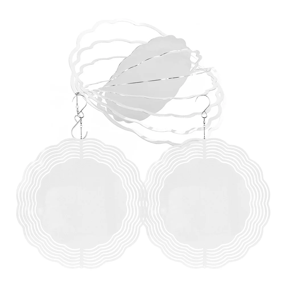 

3 шт., самодельный Спиннер, сублимационный Спиннер, подвесное украшение, алюминиевый Спиннер, Декор