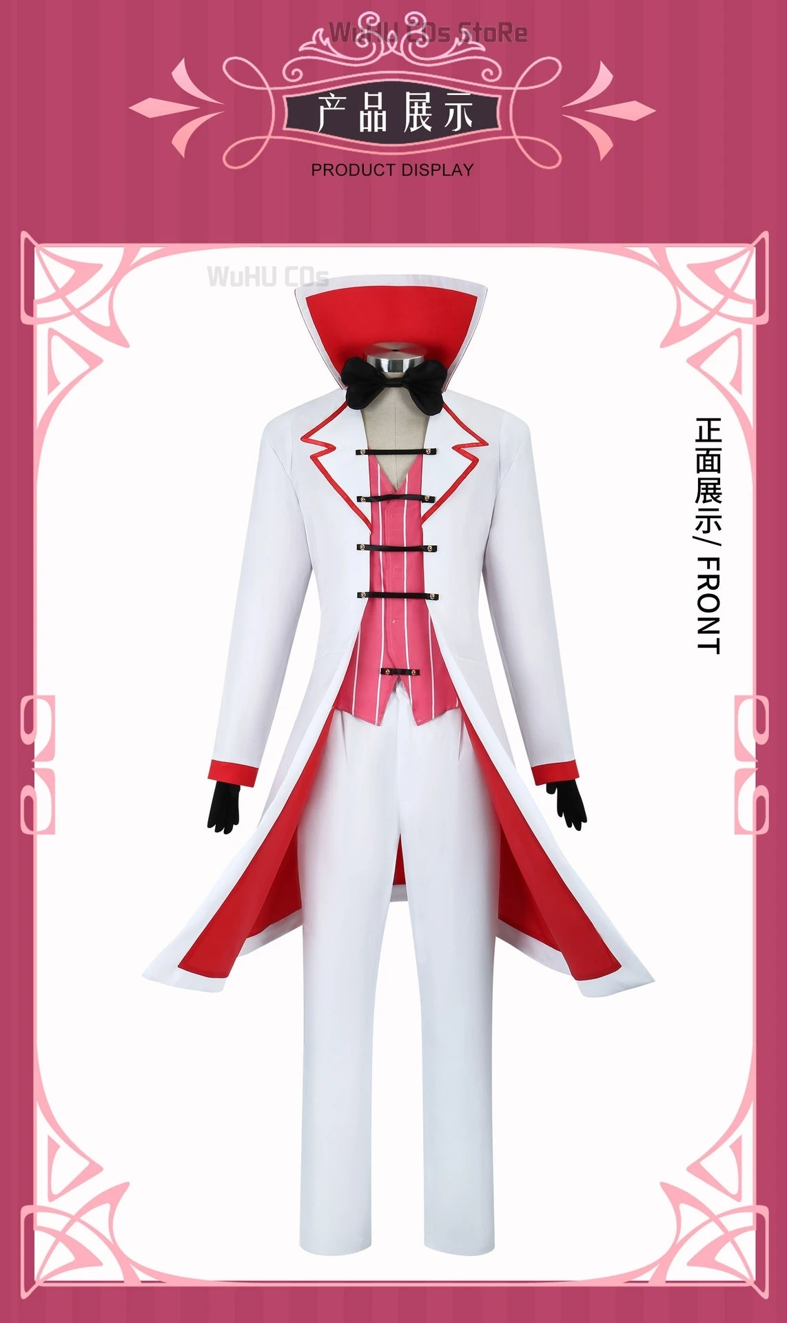 Hazbin Lucifer Cosplay Anime Hotel Morningstar Cosplay Costume Wig Daddy White Suit Devil Hell Halloween Party Adult Men Costume 61 Hazbin Lucifer Cosplay Anime Hotel Morningstar Cosplay Costume Wig Daddy White Suit Devil Hell Halloween Party Adult Men Costume 50
