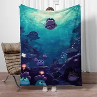 Kirbys Plush Blanket for Sofas Knitted Plaid Warm Winter Blankets for Sofa Cover Blanket Oversized 200x300 Home and Decoration 1