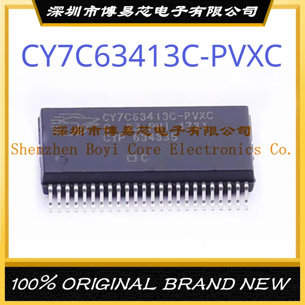 CY7C63413C-PVXC Packaging SSOP-48 CPU Bits: 8-Bit ROM Type: OTP CPU Core: M8B MAX): 12MHz Operating Voltage: 4V ~ 5.5V