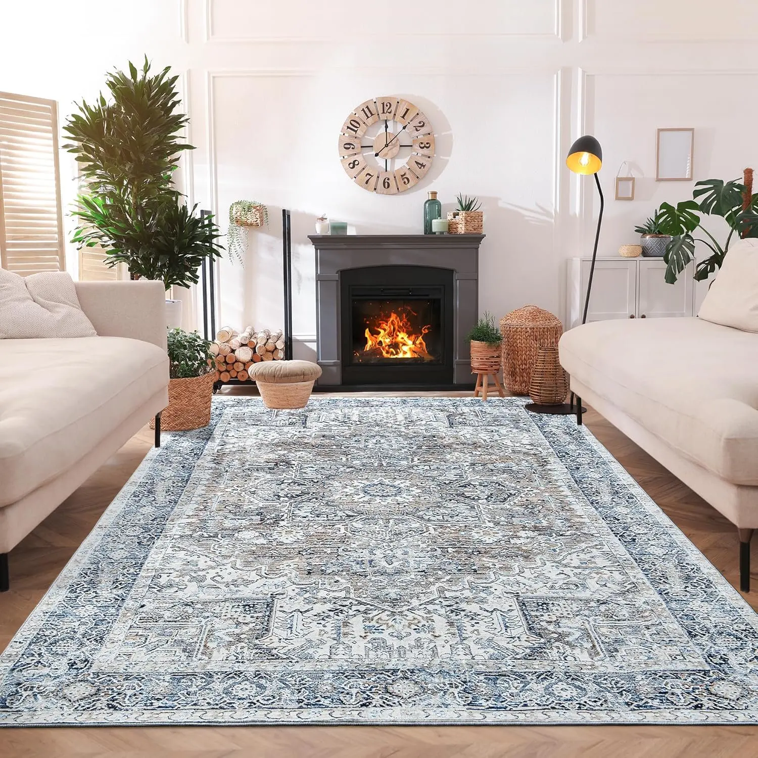 Cashmere Faux Area Rugs 1