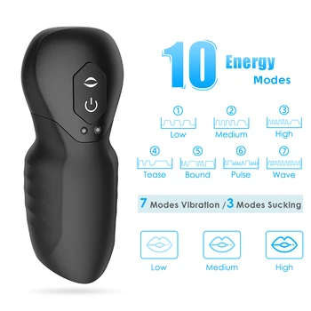 Automatic Male Masturbators Sex Toys for Male Pocket Pussy Strocker Masturbator Men's Hands Free Quiet Dick Training Tools 2