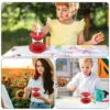 Paint Brush Cleaner Rinse Cup Fine Art Studio Classroom Brushes Holder & Silicone Cleaning Tool For Acrylic Watercolor 선반정리대 6