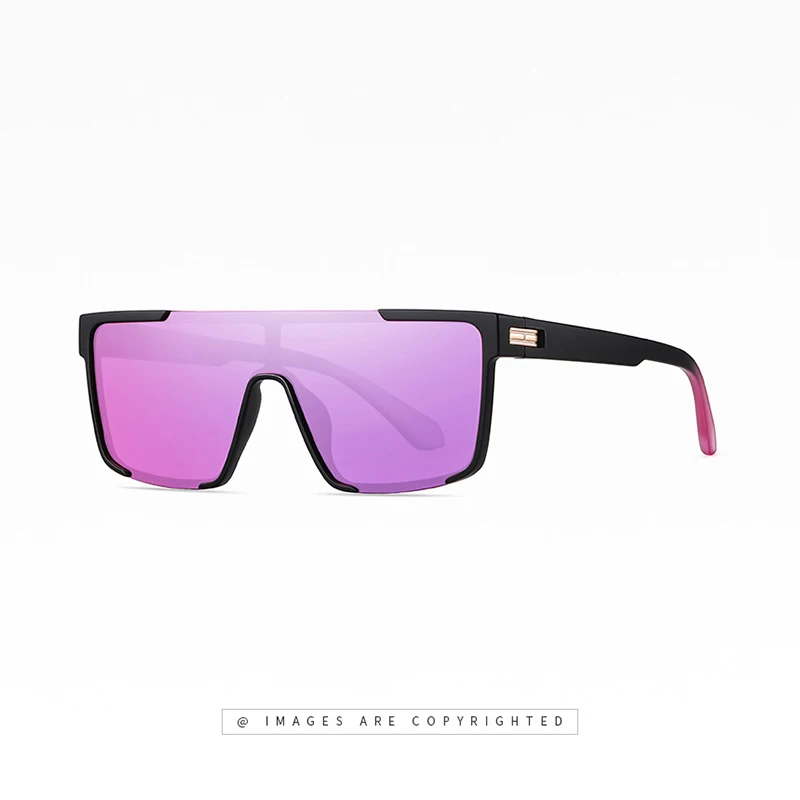 Flat Top Square Sunglasses For Men And Women Uv400 Protection_voghion.com