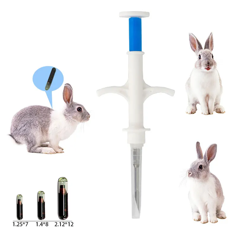 

20PCS Animal Microchip Syringe FDX-B Animal Tracking ID Glass Chip RFID Microchip Injection for Dog Cat Pets