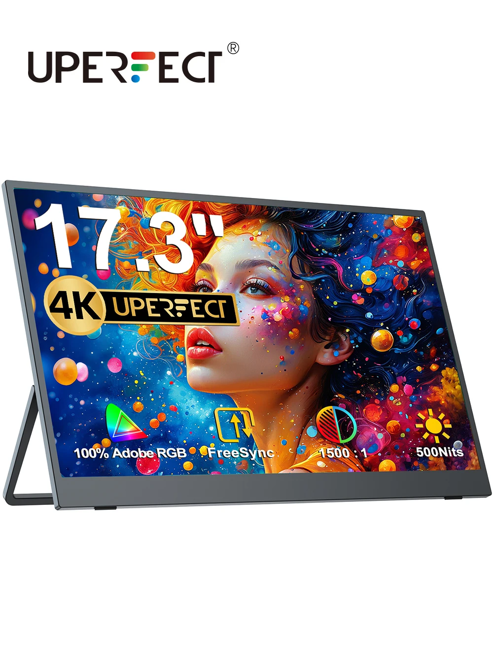 UPERFECT モバイルモニター 17.3インチ 4K HDR UPERFECT モバイルモニター 17.3インチ 4K 3840*2160 Adobe RGB