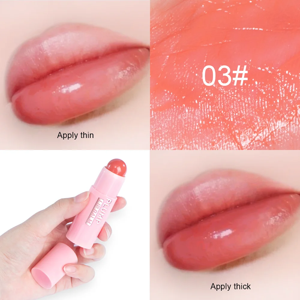 Hydrating Lip Plumping Balm Pink Lips Plumping Lipstick Long lasting