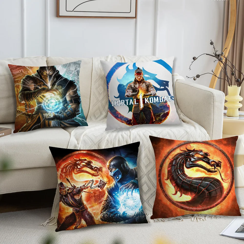 Game M-Mortal K-Kombat federa per cuscino del divano del soggiorno adatta per la decorazione della camera da letto di casa  15