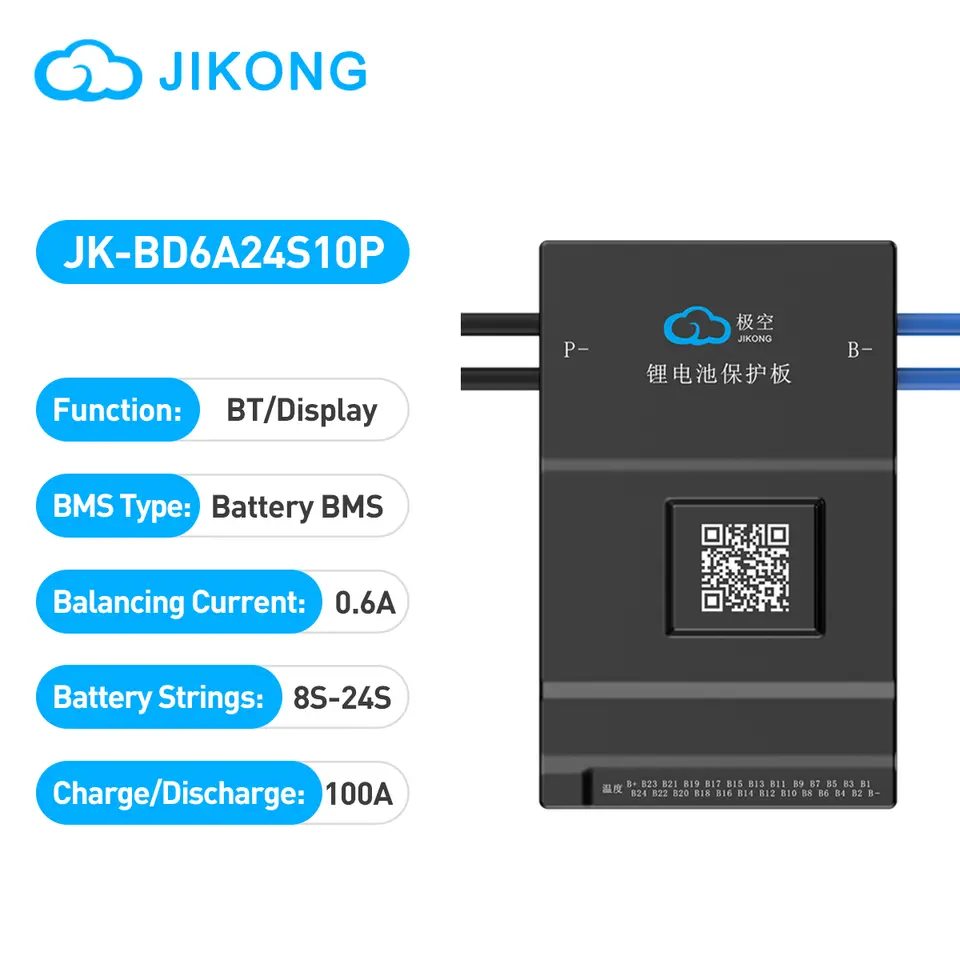 JIKONG JKBMS Smart Active BMS 8S-24S Li-ion/ Lifepo4/ LTO 0.4A-2A Battery Balance Management System 80A 100A 120A 150A 200A 300A image 27