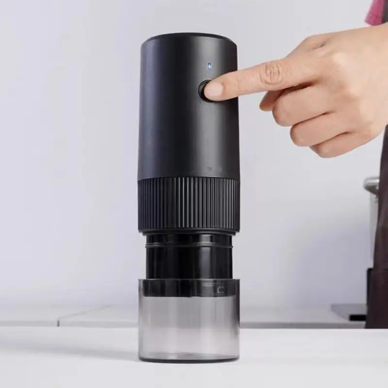 

Coffee Grinders Coffeeware Electrical Coffee Bean Grinder Mini Portable Rechargeable Coffee Grinders Travel Office Home Gift