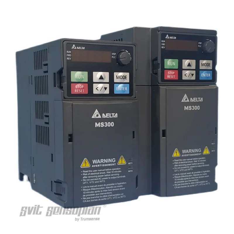 Delta Frequency Converter Ms300 Single Threephase 220 / 380v0 4/0.75/1