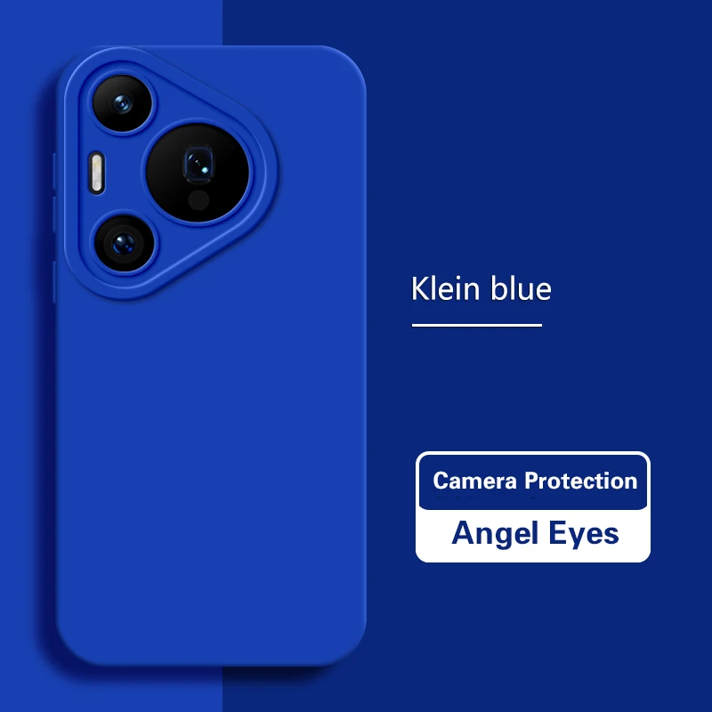 Sleek Soft Matte Silicone Case with Lens Protection – Square Design Back Cover
