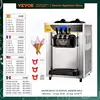VEVOR 22-30 L/H Soft Ice Cream Machines Commercial Tricolor Desktop Sweet Cone Freezing Equipment Vending Machine 1