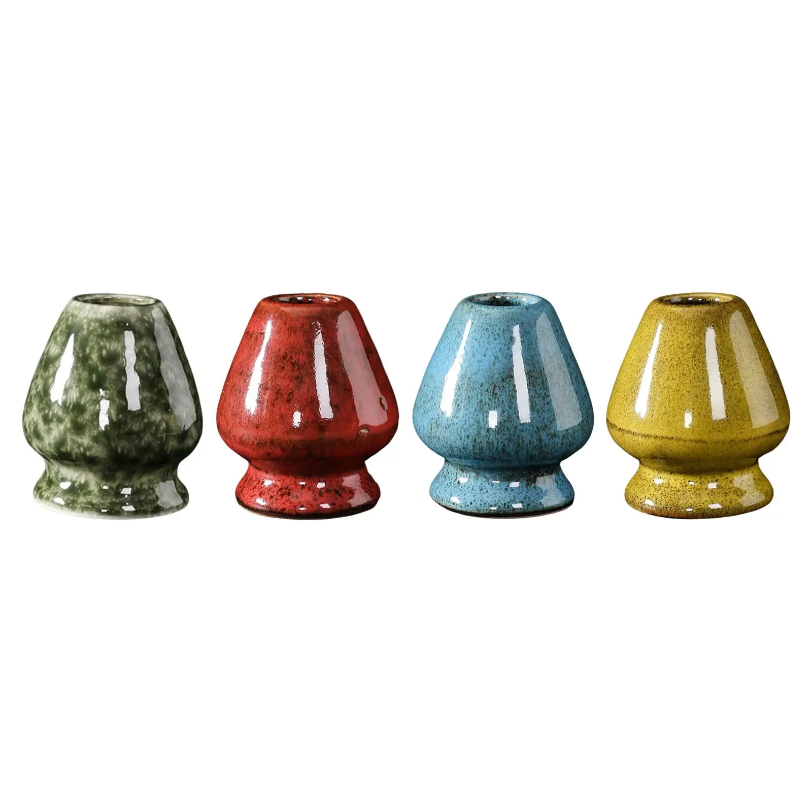 Matcha Whisk Stand Matcha Ceremony Starter Tea Tool Handmade Keep Whisk Shape Teaware Chasen Stand for Professional