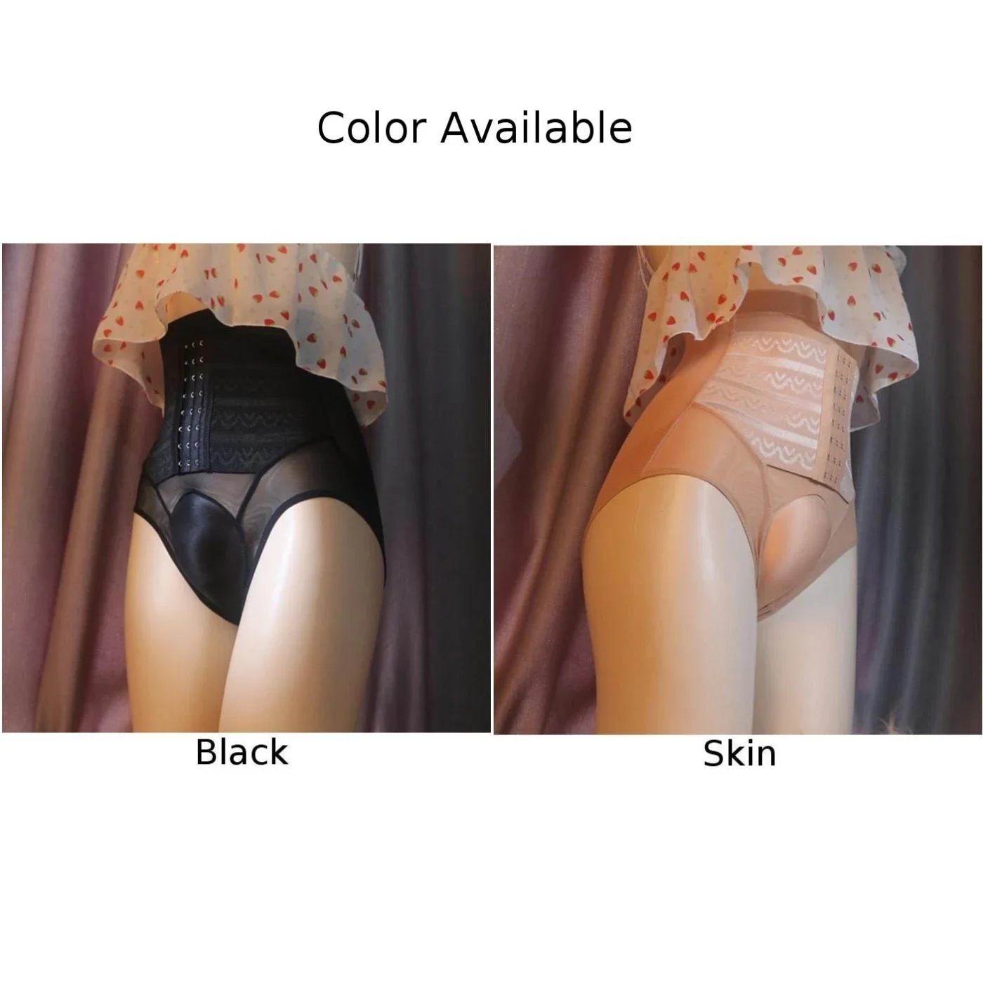 Men's Body Shaper Panties High Waist Butt Lifter Underwear Shapewear Cup Sissy Lingerie Gay Crossdresser Transgender Underpants