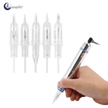 

10Pcs Disposable Screw Tattoo Needle Cartridge For Premium Charmant Permanent Tattoo Machine 1D/1R/3R/5R/5F/7F