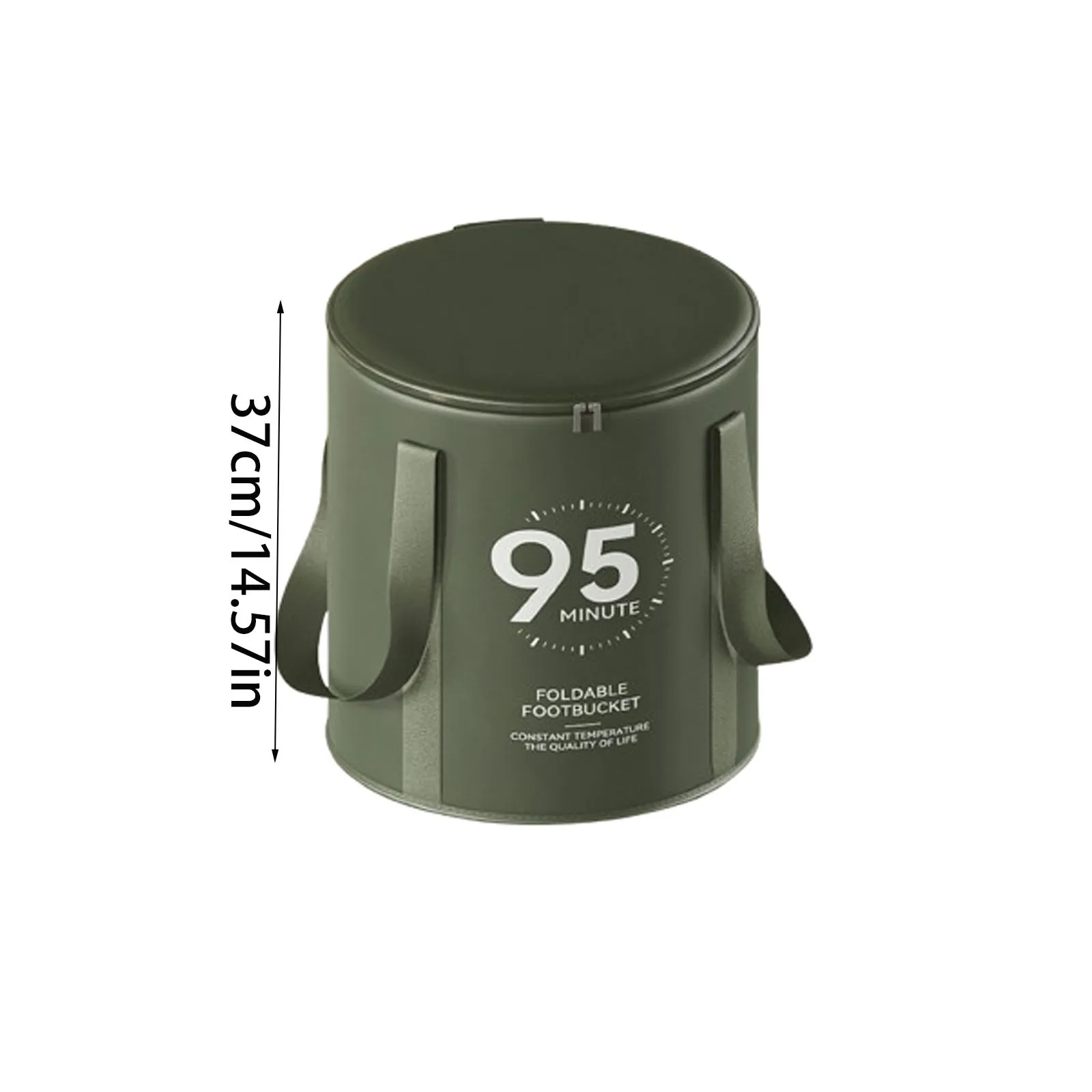 Foldable Basin Travel Camping Washbasin Bucket Folding Basin Foot Bath Sink Foot Soak Bag Multifunctional Bucket