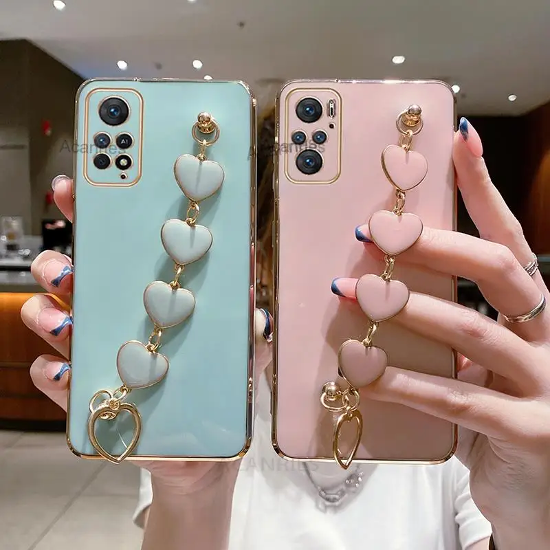 Custodia MRSTER Per Redmi Note 9S: Flip In Pelle Con Supporto, Magnete E Porta Carte - Farfalla Dorata 3D - 3