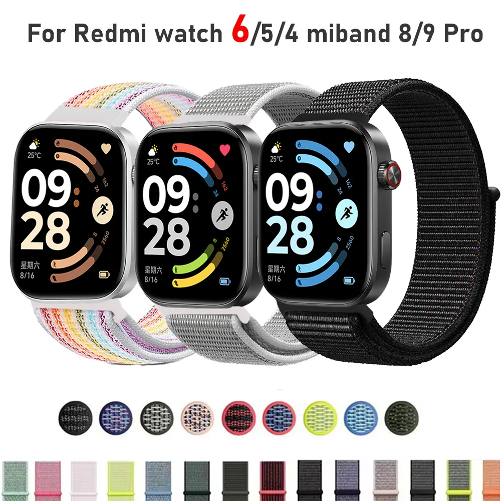 Nylon Sport Replacement Strap - Smartwatch Bracelet Accessory