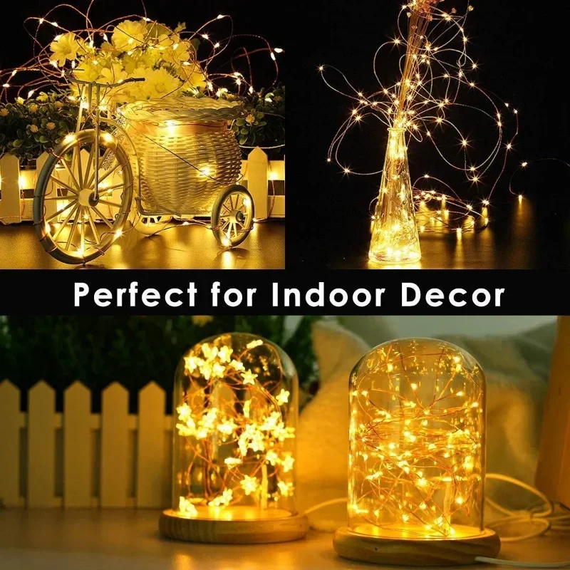 Enchanting LED String Lights with Remote Control