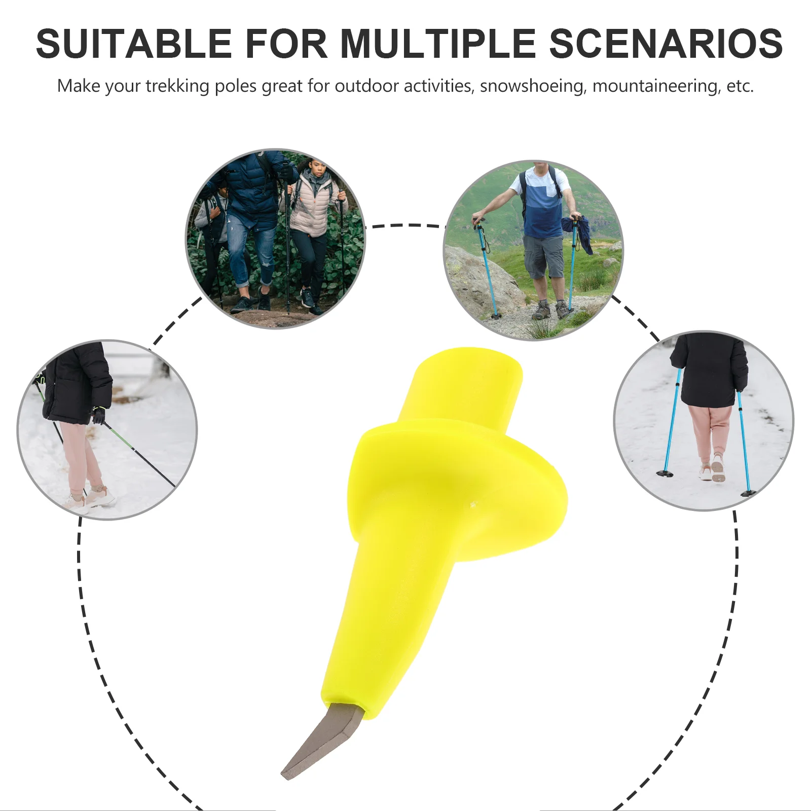 Trekking Poles Tip Walking Stick Tip Feet for Hiking Poles Hiking Stick Tip cane tips Ski stick tip trekking poles tip protector 5