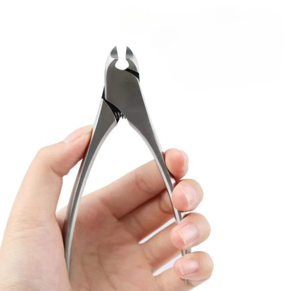 

1Pc Anti-Splash Nail Clippers Diagonal Pliers Nail Scissors Cutter Large Thick Hard Nail Clippers Durable Manicure Tools