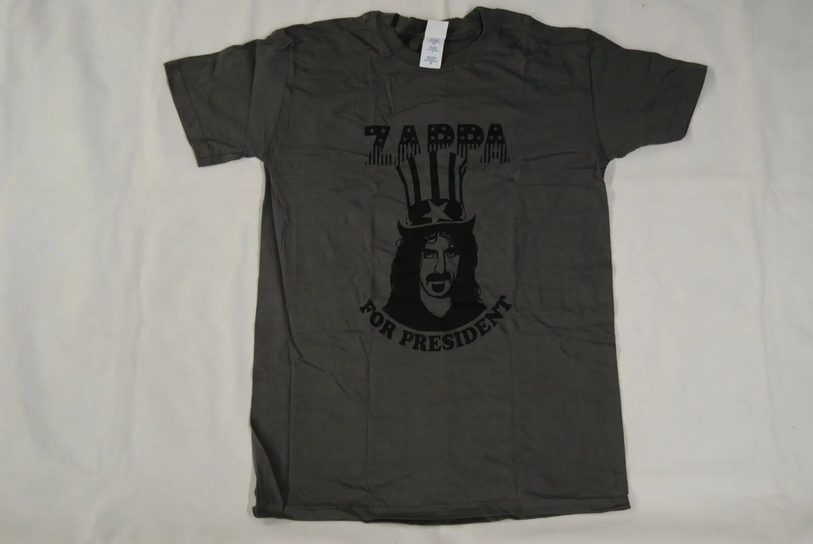Frank Zappa Face For President T Shirt New Official Hot Rats Freak Out Mothers Maniche Lunghe O Corte