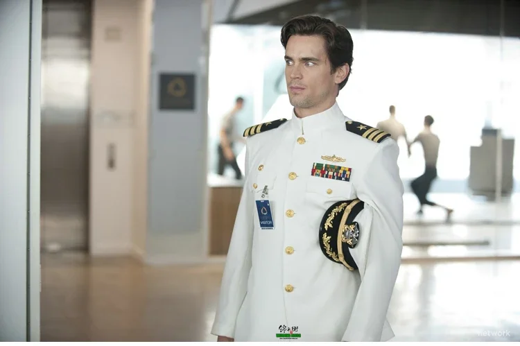 Navy Suits Jacket + pants Army White Tuxedo Regular Uniform Men Navy Performance White Army uniform Same as Nicholas Cage 3