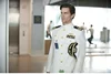 Navy Suits Jacket + pants Army White Tuxedo Regular Uniform Men Navy Performance White Army uniform Same as Nicholas Cage 3