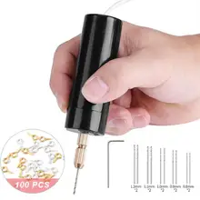 Mini Electric Drills Portable Handheld  USB Drill Rotary Tools Engraver Pen Drilling Jewelry Tools With Drill Bits Power Tools