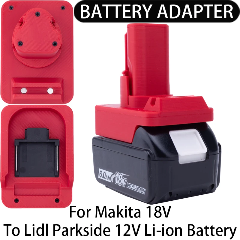 CONVERTISSEUR ADAPTATEUR DE batterie pour Makita 18V vers pour outils sans fil Parkside 20V. EUR