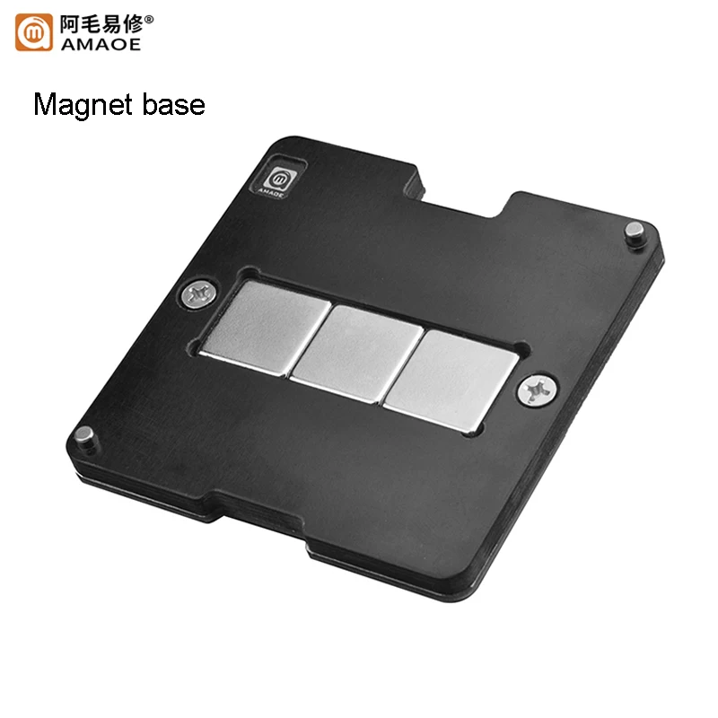 Amaoe TV EMMC 4 In 1 Reballing 스텐실 지그 플랫폼 BGA153 BGA169 Mbga-MY3 보드 마그네틱 베이스 네트 위치가 있는 수리 도구